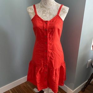 Orange Sun dress